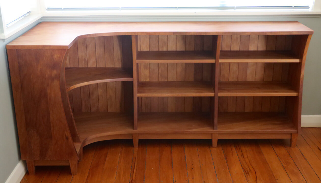 Kauri Corner Bookshelf Kauri Corner Bookshelf