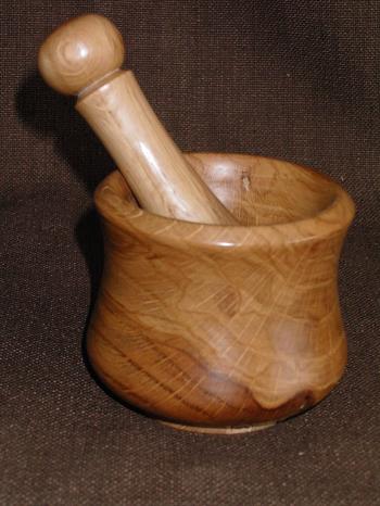 Morter and pestle Morter and pestle